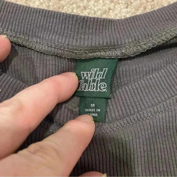 Wild Fable Girl’s Longsleeve blouse top Size M - Picture 6 of 8